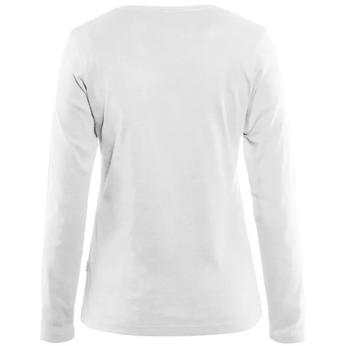 Blåkläder langermet dame T-skjorte, Hvit, large image number 1
