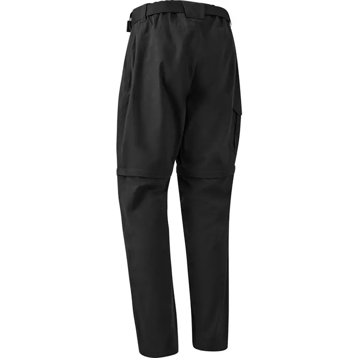 Deerhunter Slogen women's zip-off trousers, Black Ink, large image number 2