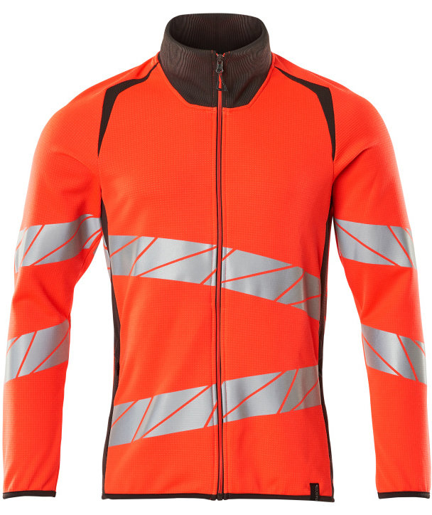 Mascot Accelerate Safe cardigan, Hi-vis red/Dark anthracite, large image number 0