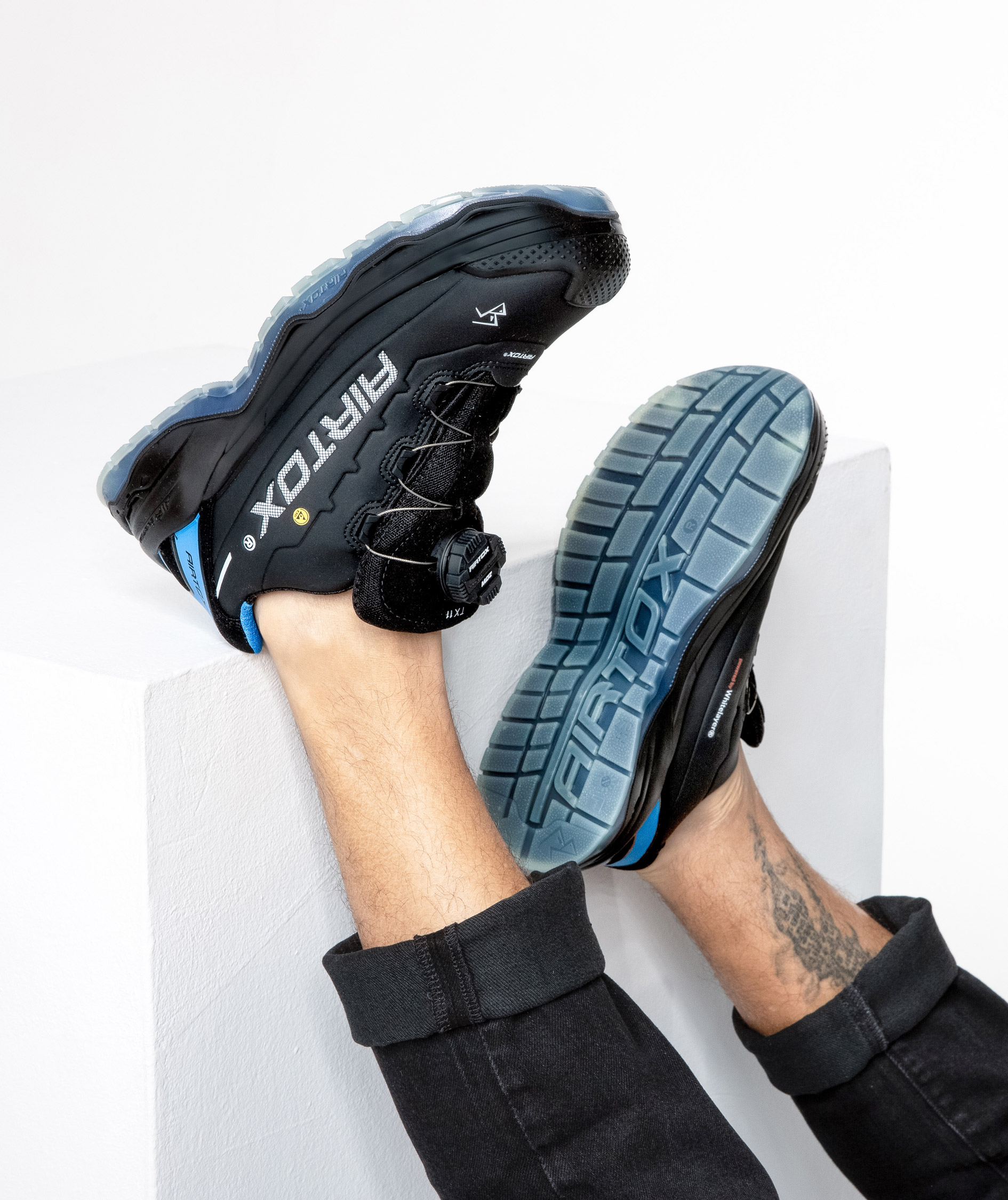 Airtox TX11 safety shoes S3, Black, large image number 4