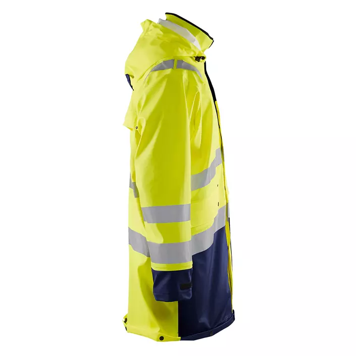 Blåkläder regnrock, Varsel gul/marinblå, large image number 1