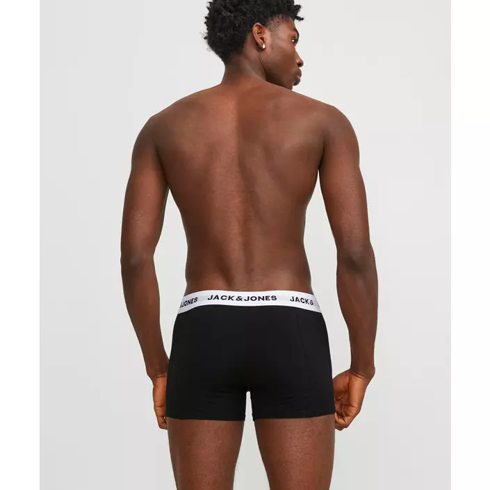 Jack & Jones JACSOLID 5-pack kalsonger, Black/white, large image number 3