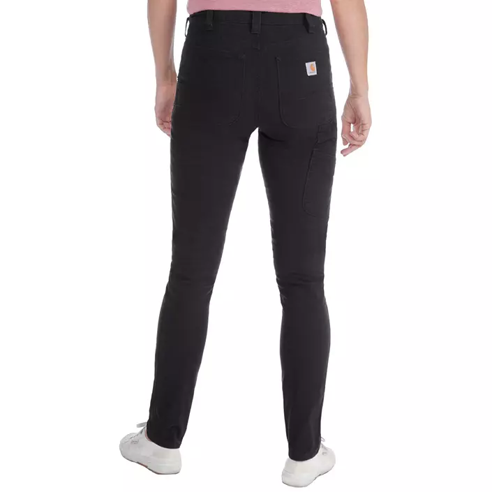 Carhartt Crawford jeans dame, Svart, large image number 2