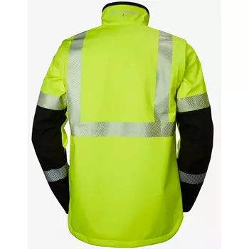 Helly Hansen ICU softshell jacket, Hi-vis yellow/charcoal