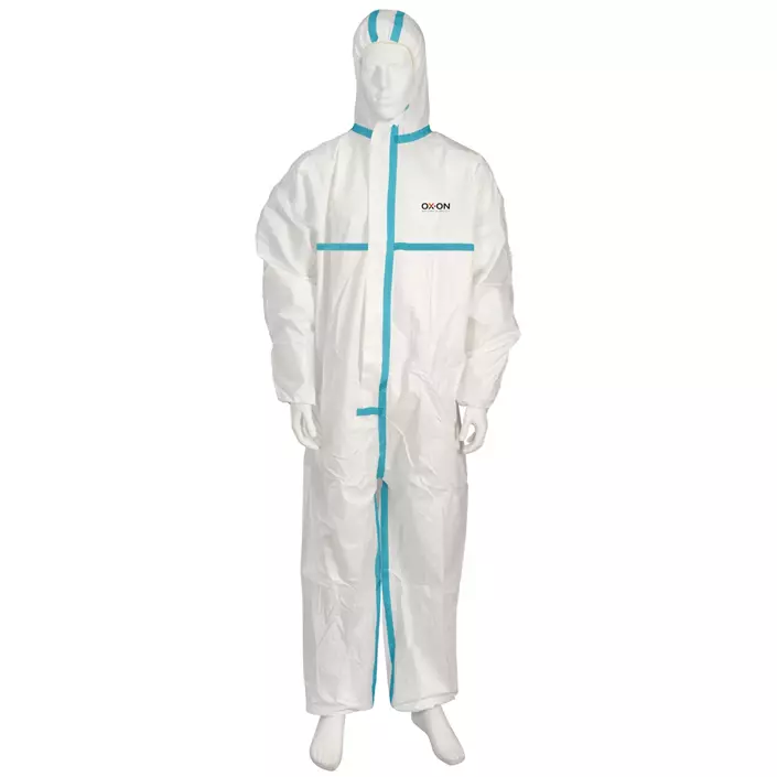OX-ON Protect Comfort protective coverall, White, large image number 0