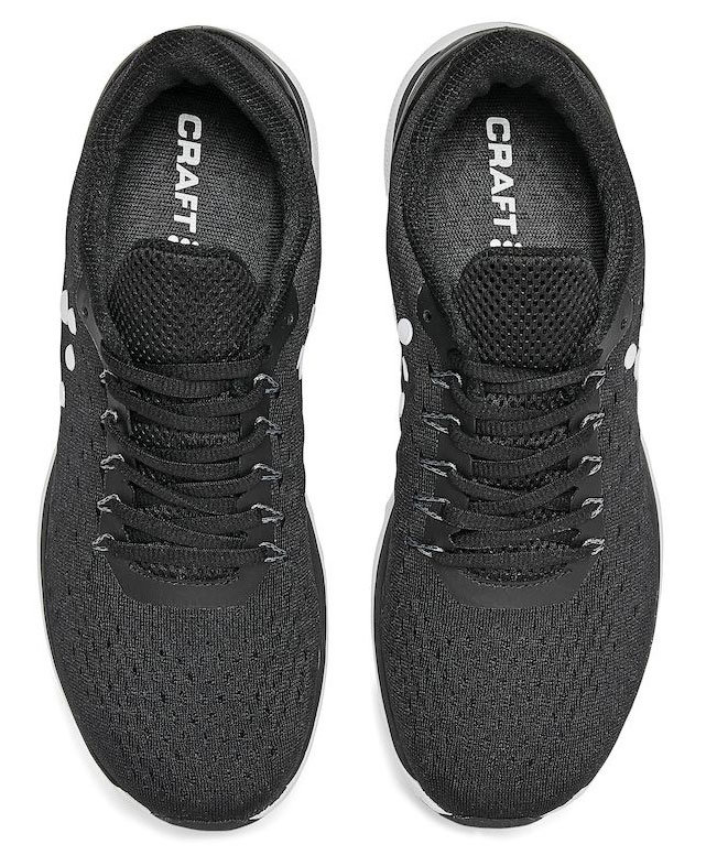 Craft V150 Engineered women's running shoes, Black/White, large image number 2
