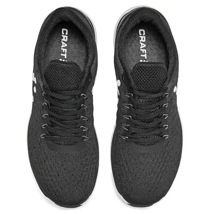 Craft V150 Engineered women's running shoes, Black/White, large image number 2