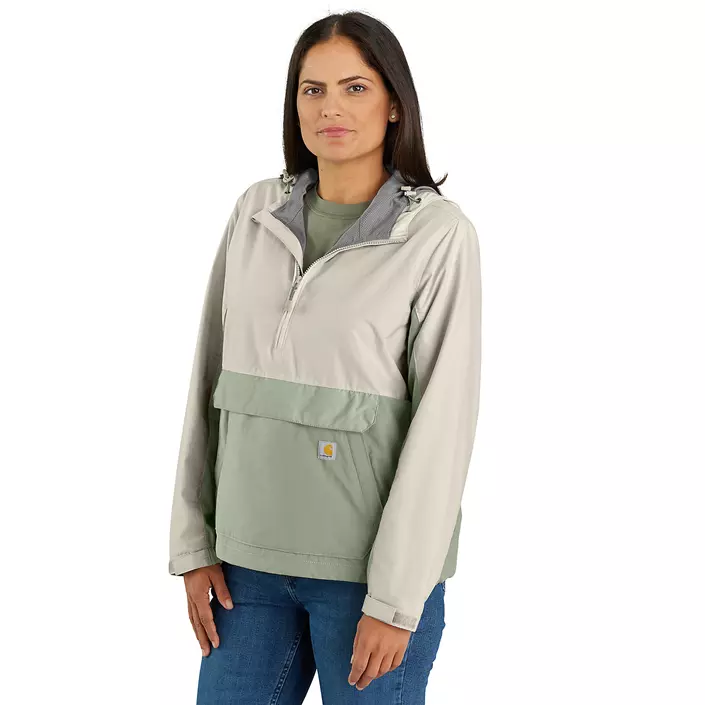 Carhartt Lightweight dame anorak, Sage/Chalk, large image number 1