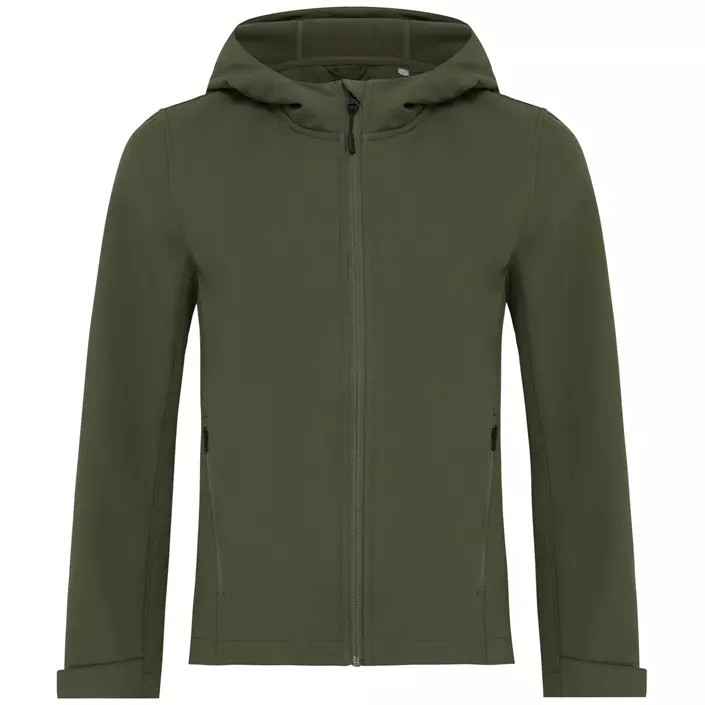 Iqoniq Makalu softshelljacka dam, Khaki, large image number 0