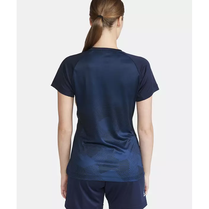 Craft Premier Fade Jersey dame T-skjorte, Navy, large image number 6