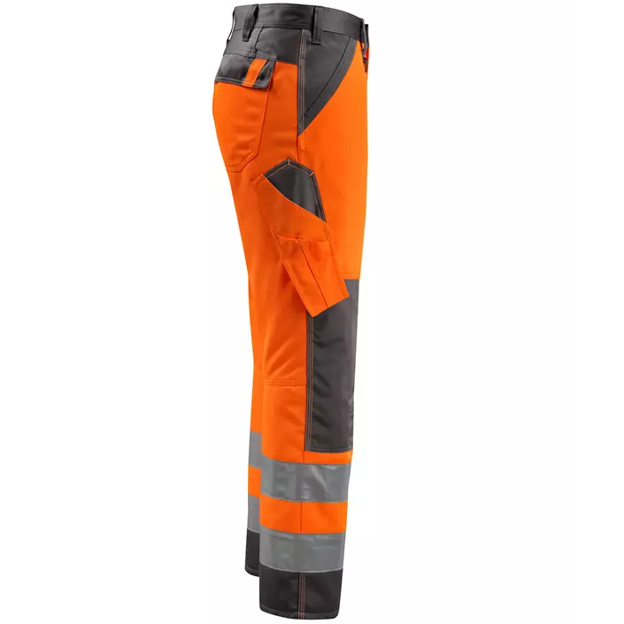 Mascot Safe Light Maitland work trousers, Hi-vis Orange/Dark anthracite, large image number 3