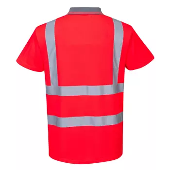 Portwest polo shirt, Hi-Vis Red