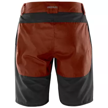 Fristads Outdoor Carbon Damen Semistretch Shorts, Rostrot/schwarz