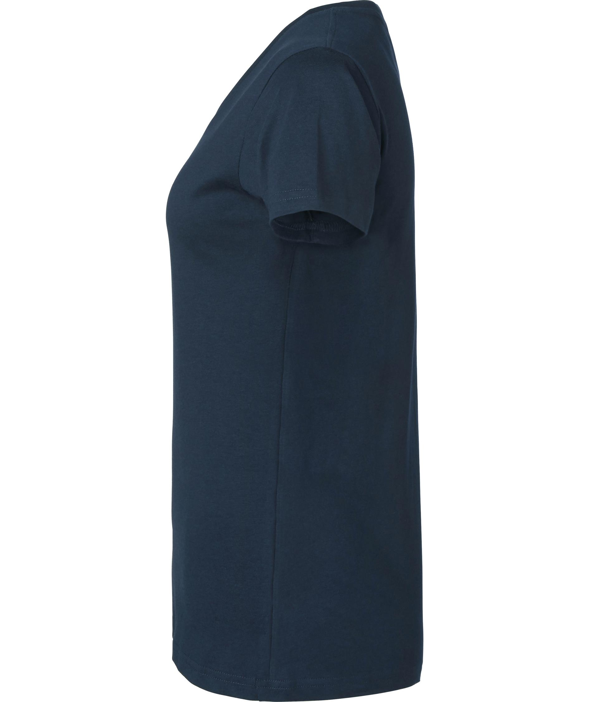 Top Swede dame T-shirt 202, Navy, large image number 3