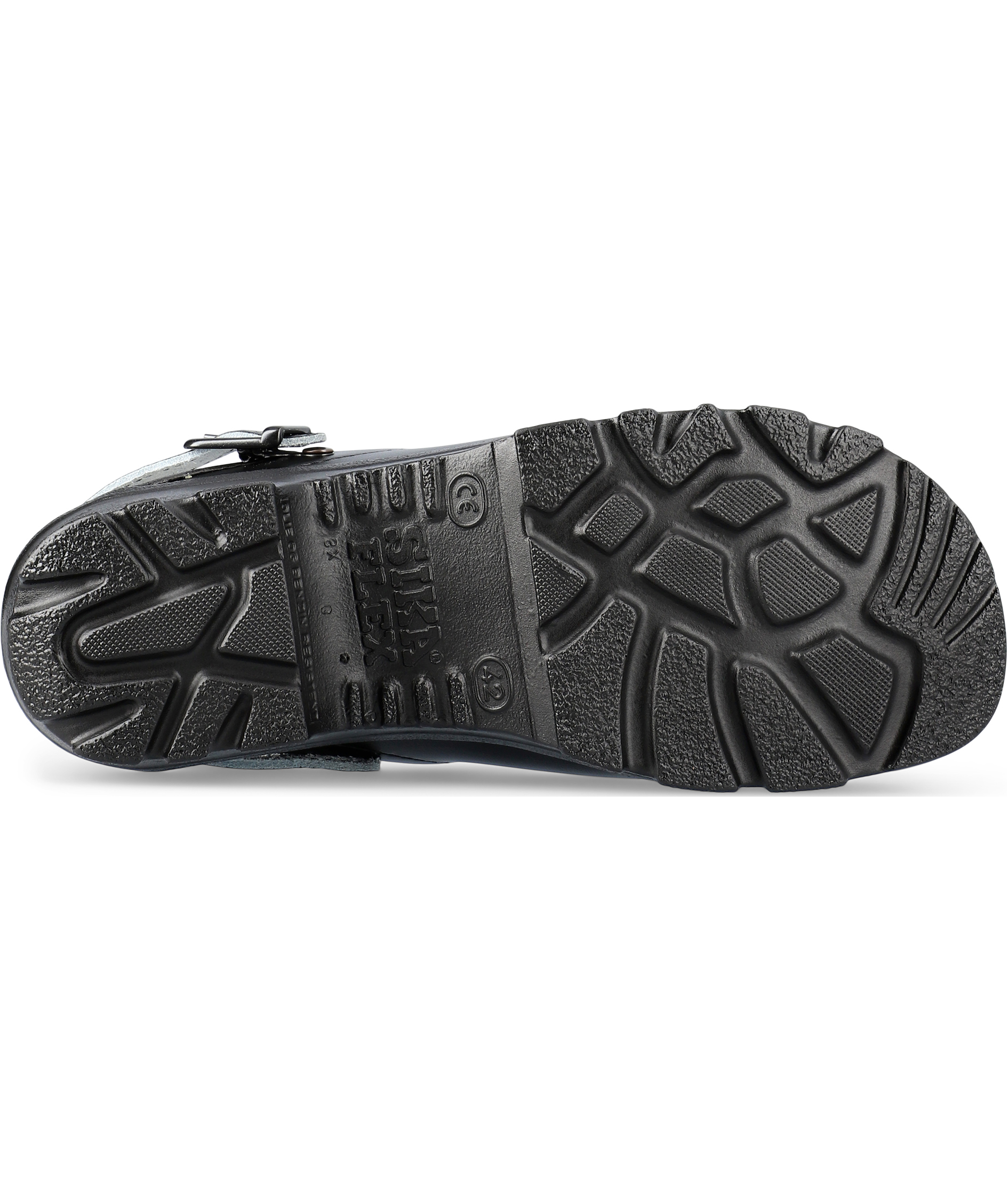 Sika Flex LBS clogs with heel strap OB, Black, large image number 4