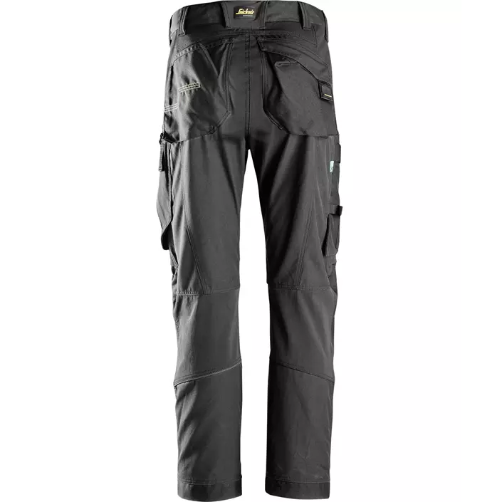Snickers FlexiWork work trousers 6903, Black, large image number 1