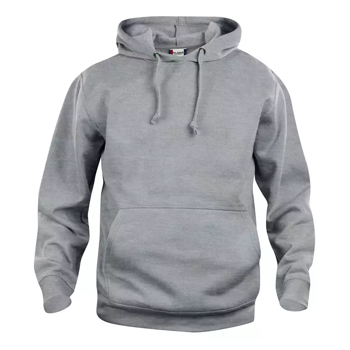 Clique Basic hoodie, Gråmelerad, large image number 0