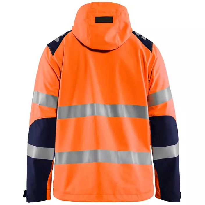 Blåkläder Softshelljacke, Hi-vis Orange/Marine, large image number 1