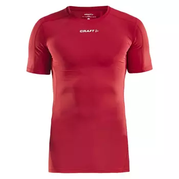 Craft Pro Control compression T-shirt, Bright red