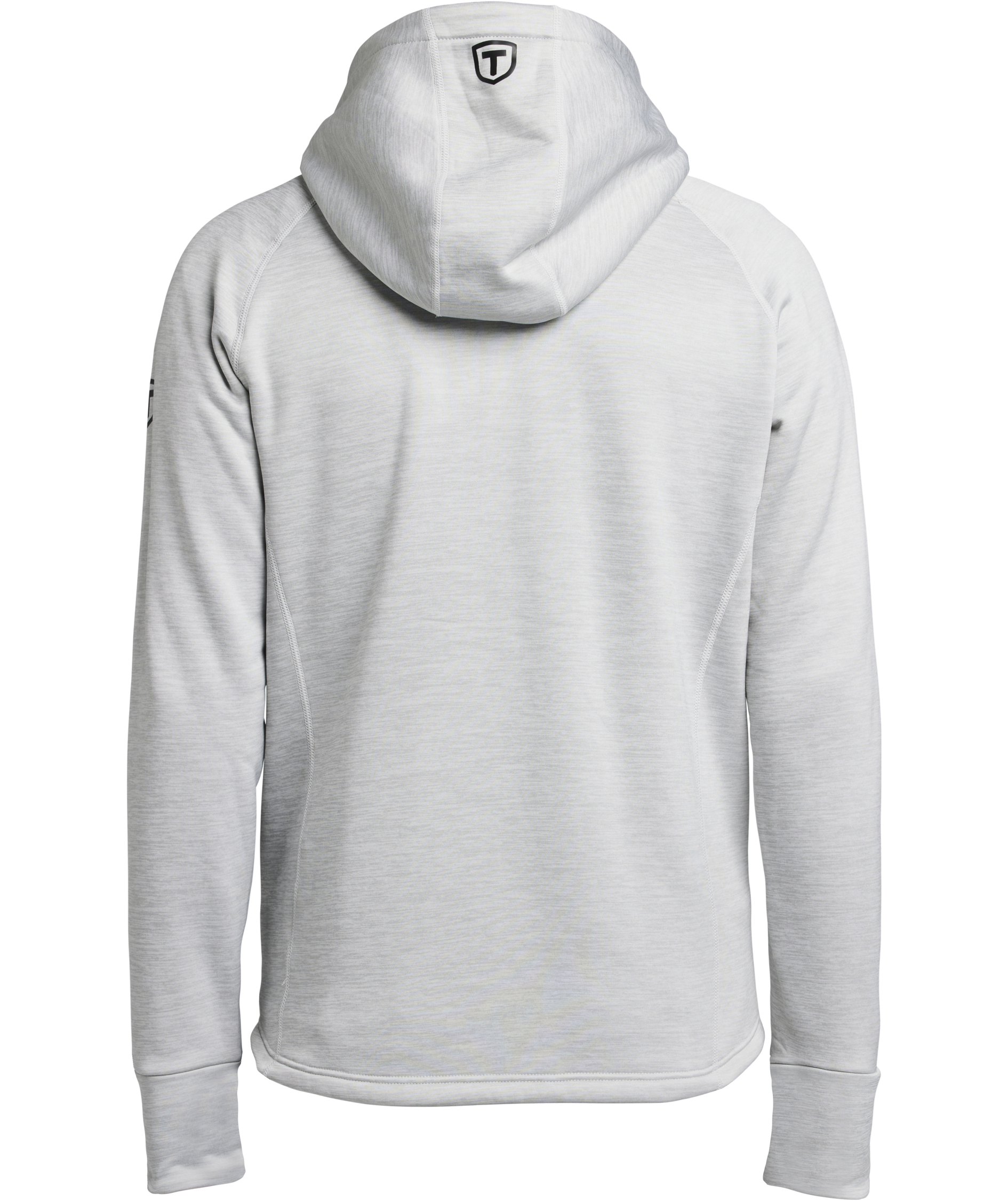 Tenson TXlite hoodie with full zipper, Light Grey, large image number 2
