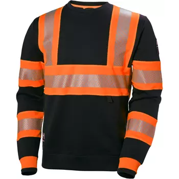 Helly Hansen ICU sweater, Hi-vis Orange/Ebony