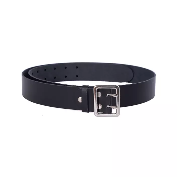 Scanbelt leather belt, Black, large image number 0