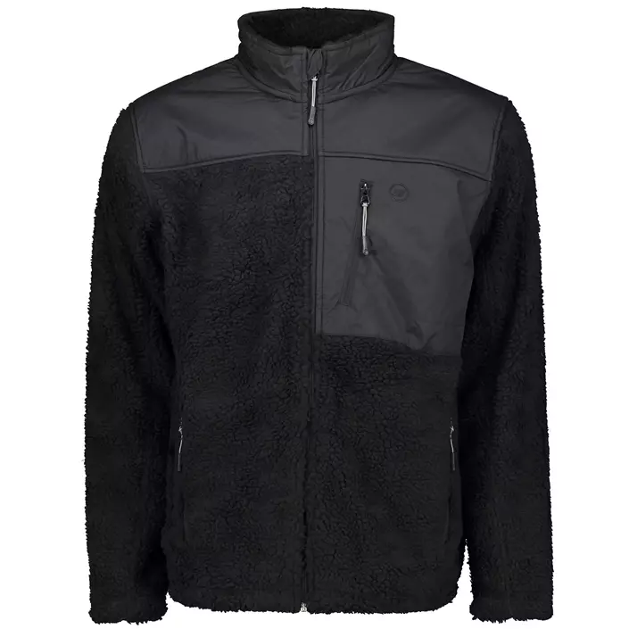 Terrax fiberpelsjakke, Sort, large image number 0