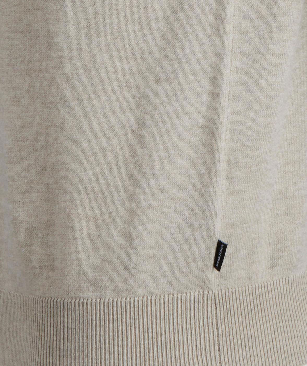 Jack & Jones JJEEMIL knitted pullover, Oatmeal Melange, large image number 3