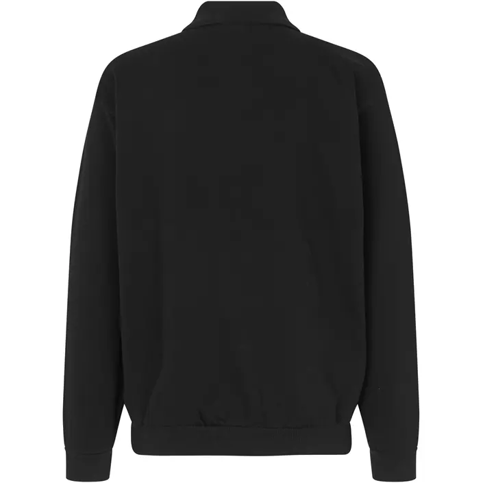 ID Game long-sleeved Polo Sweatshirt, Black, large image number 1