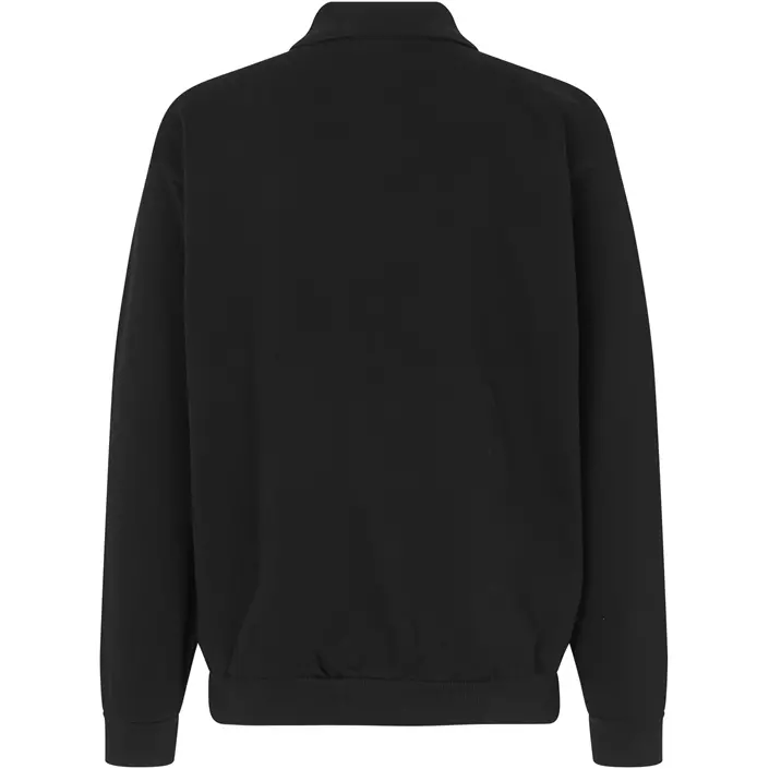 ID Game langermet Polo Sweatshirt, Svart, large image number 1