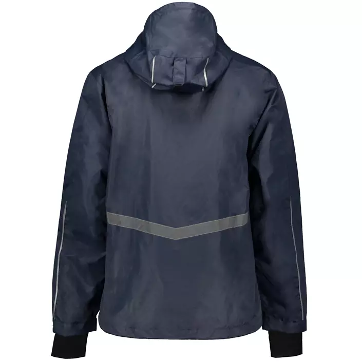 Pitch Stone Active-Pro Zip-in regnjakke, Navy, large image number 2