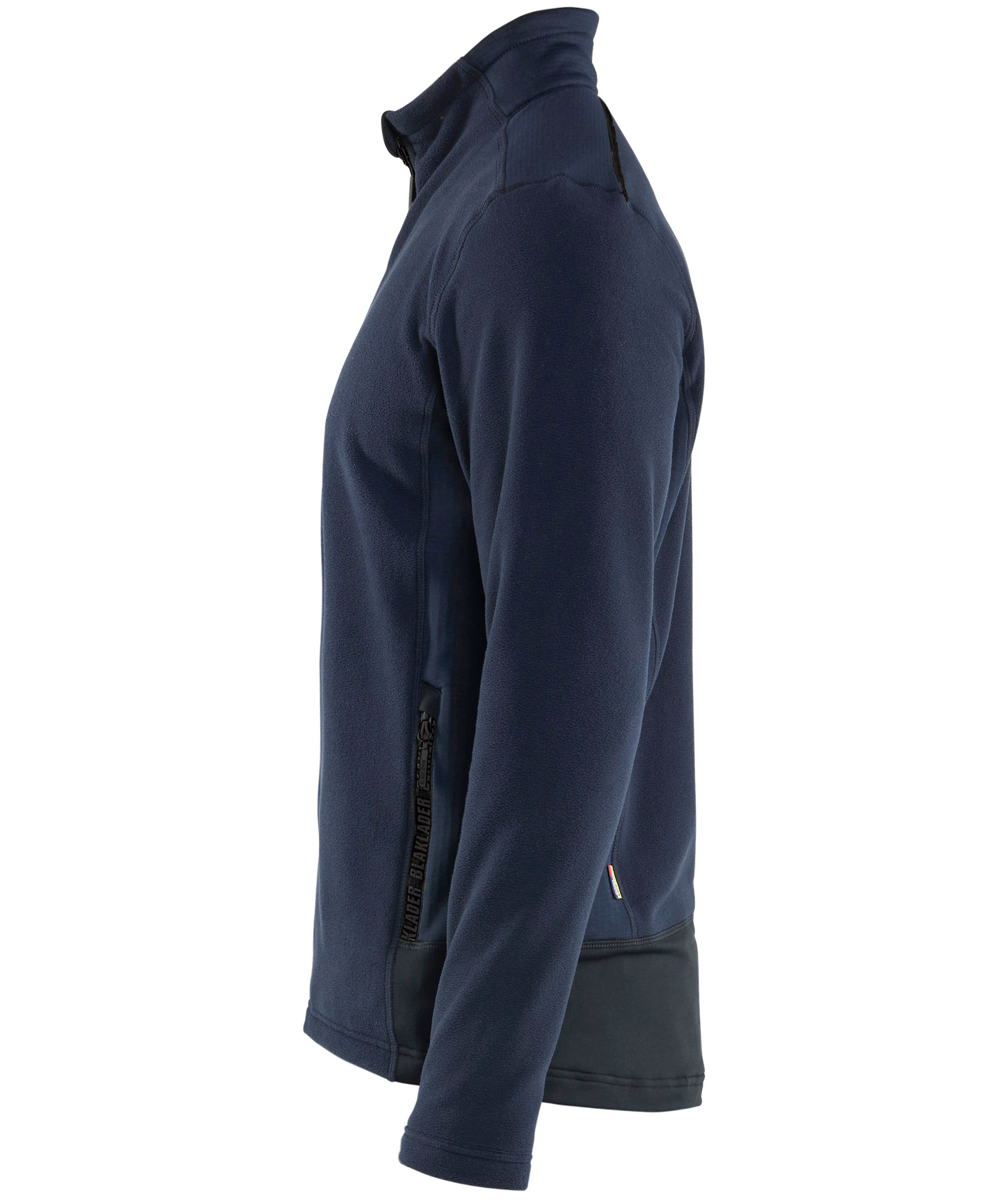 Bl&aring;kl&auml;der Unite microfleece sweater, Dark Marine/Black, large image number 3