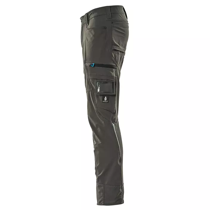 Mascot Advanced service trousers full stretch, Dark Anthracite, large image number 3