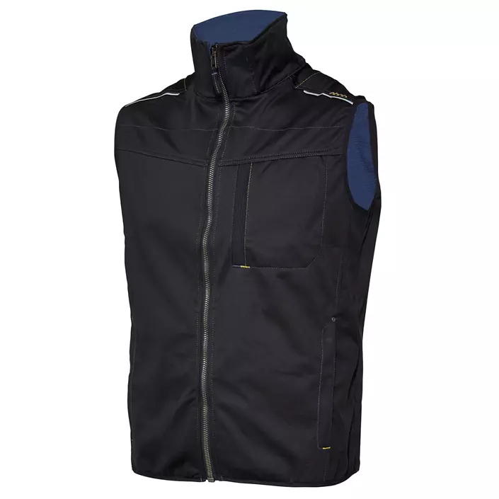 Workzone Tech Zone Softshell vest, Midnight Blue, large image number 0