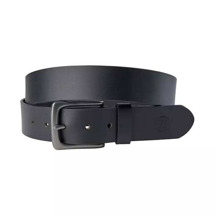 Engel leather belt, Black, large image number 0
