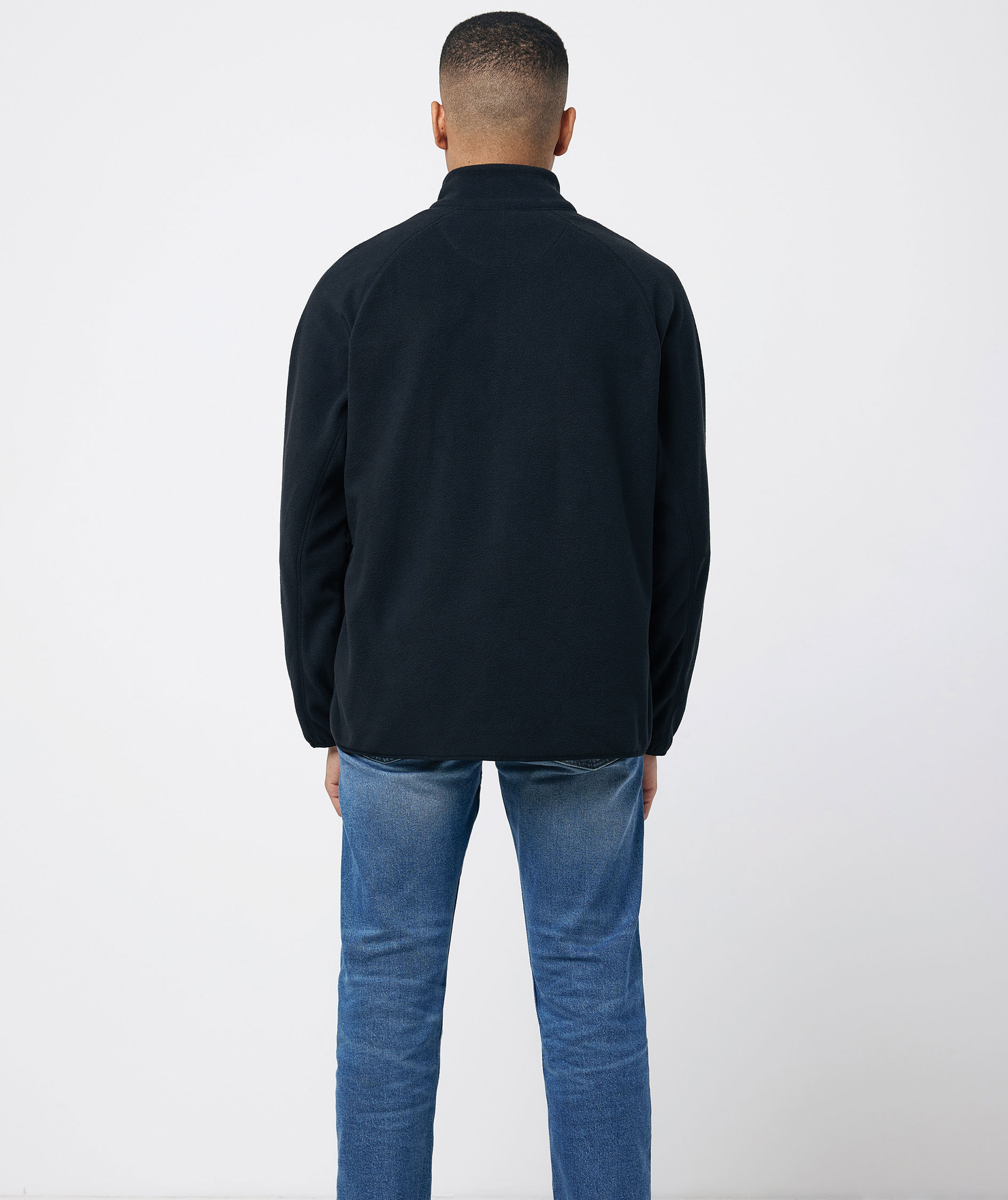 Iqoniq Talung fleecetr&ouml;ja, Svart, large image number 3