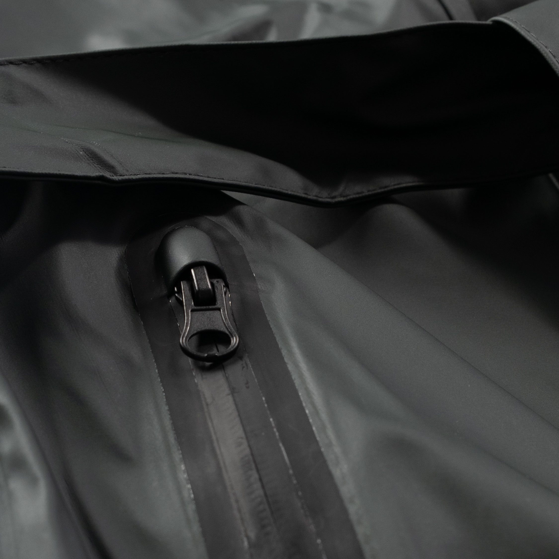 ELKA Recycled PU dame regnfrakke, M&oslash;rk salamander, large image number 6