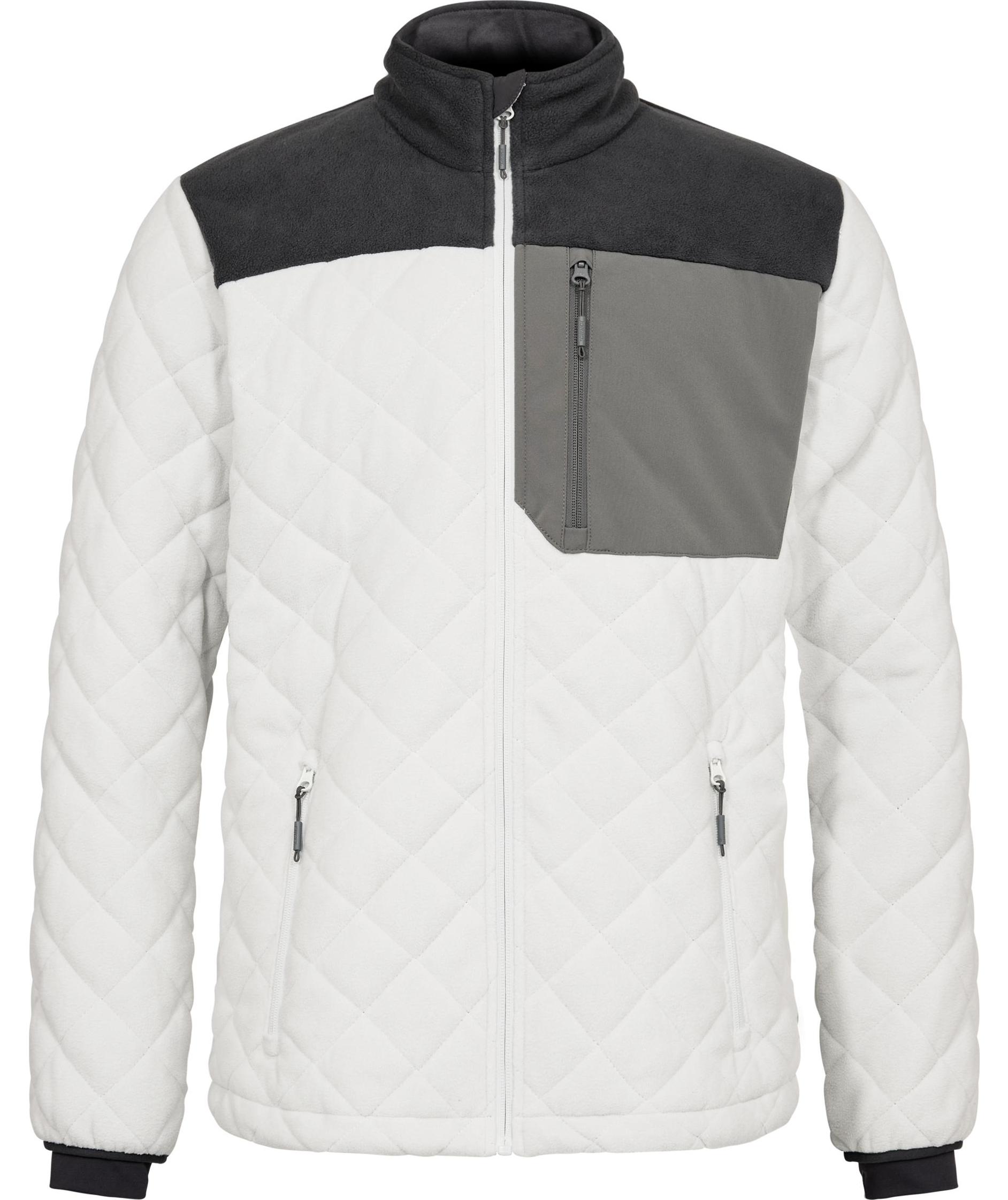 Engel Entire vadderad fleecejacka, Bone White/Anthracite Grey, Bone White/Anthracite Grey, swatch