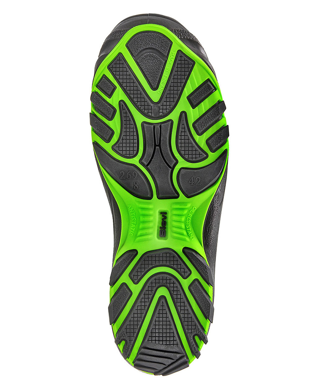 Sievi ViperX Roller H+ safety boots S3, Black/Green, large image number 4