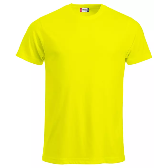 Clique New Classic T-shirt, Hi-Vis Gul, large image number 0