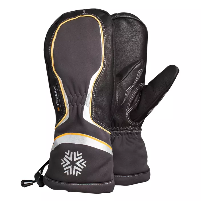 Tegera 7794 winter gloves, Black/Grey, large image number 0