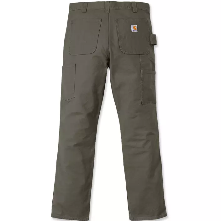 Carhartt Stretch Duck Double Front arbetsbyxa, Tarmac, large image number 1