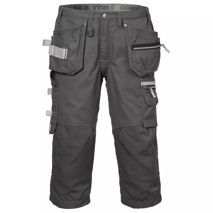 Kansas Gen Y craftsman knee pants, Dark Grey, large image number 0