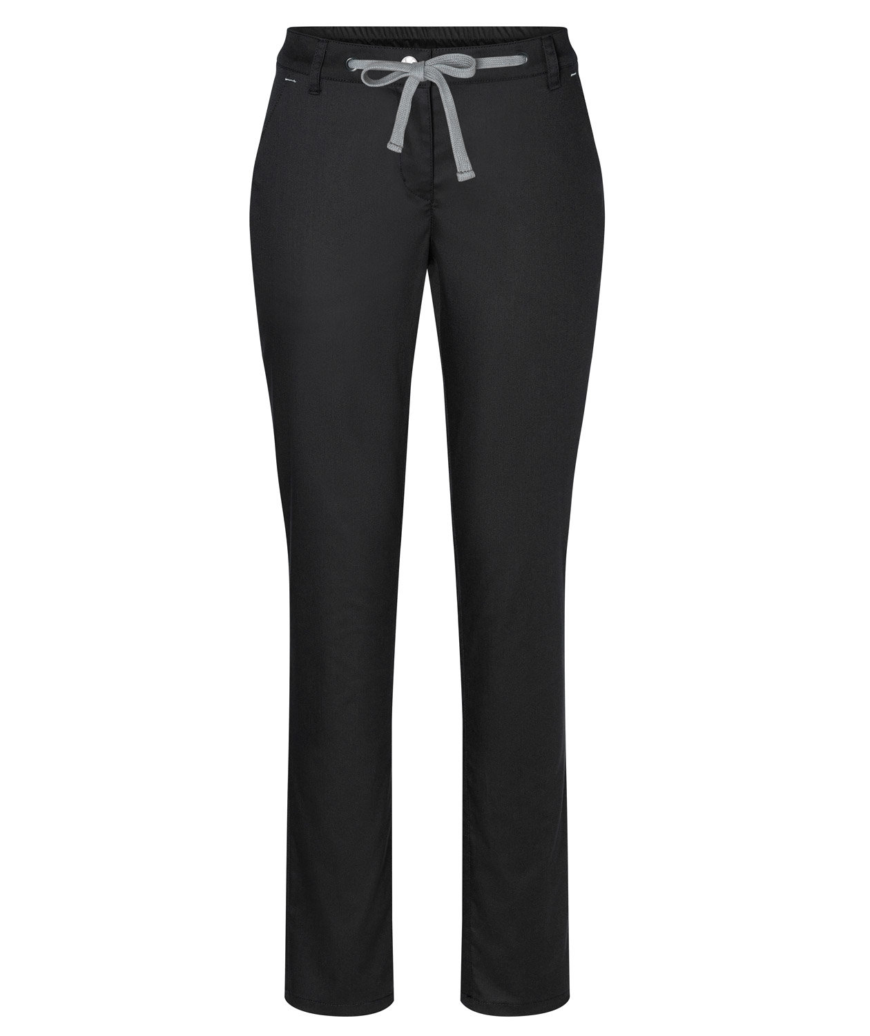 Karlowsky women's chino trousers with stretch, Black