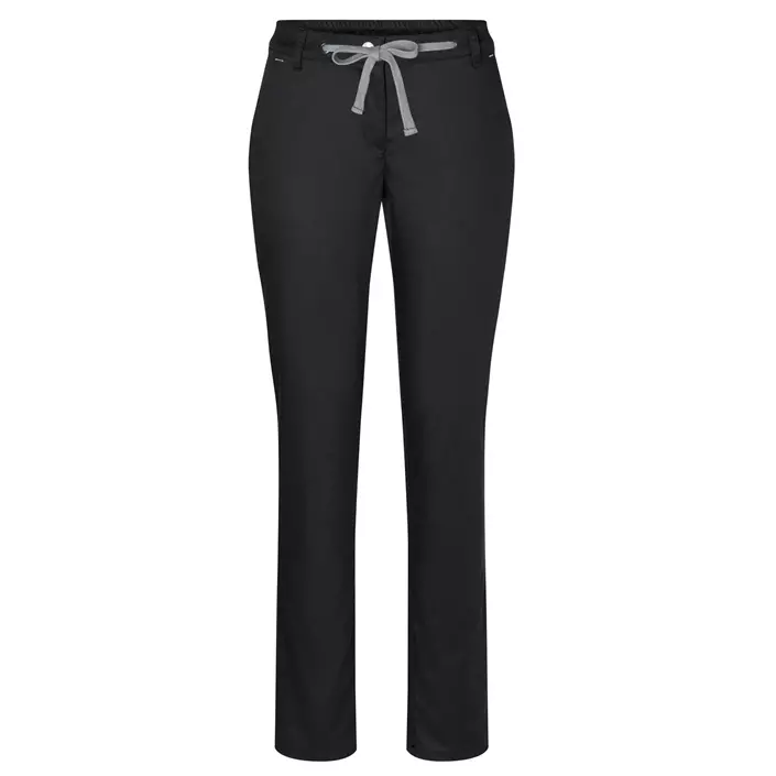 Karlowsky women's chino trousers with stretch, Black, large image number 0