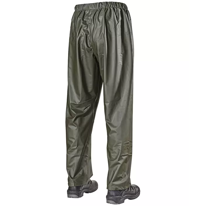 L.Brador PU rain trousers, Green, large image number 1