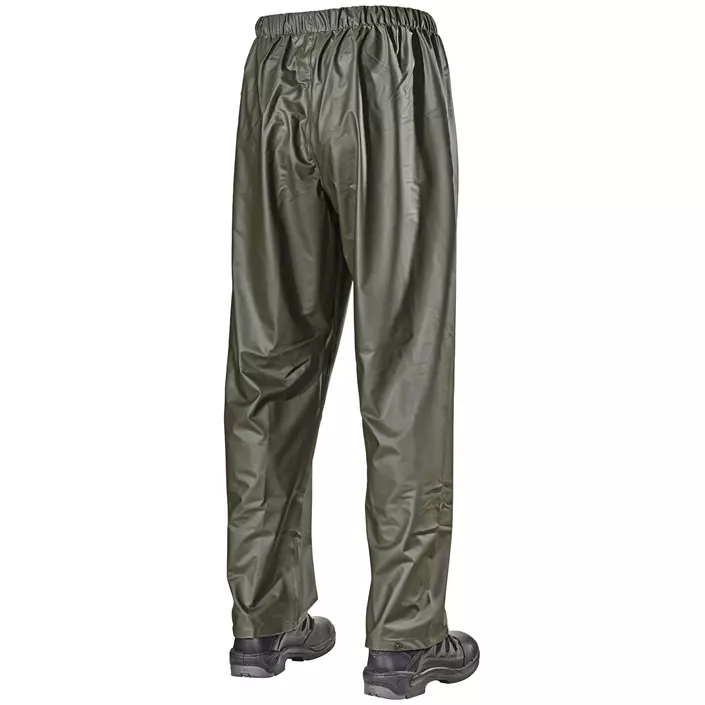 L.Brador PU rain trousers, Green, large image number 1
