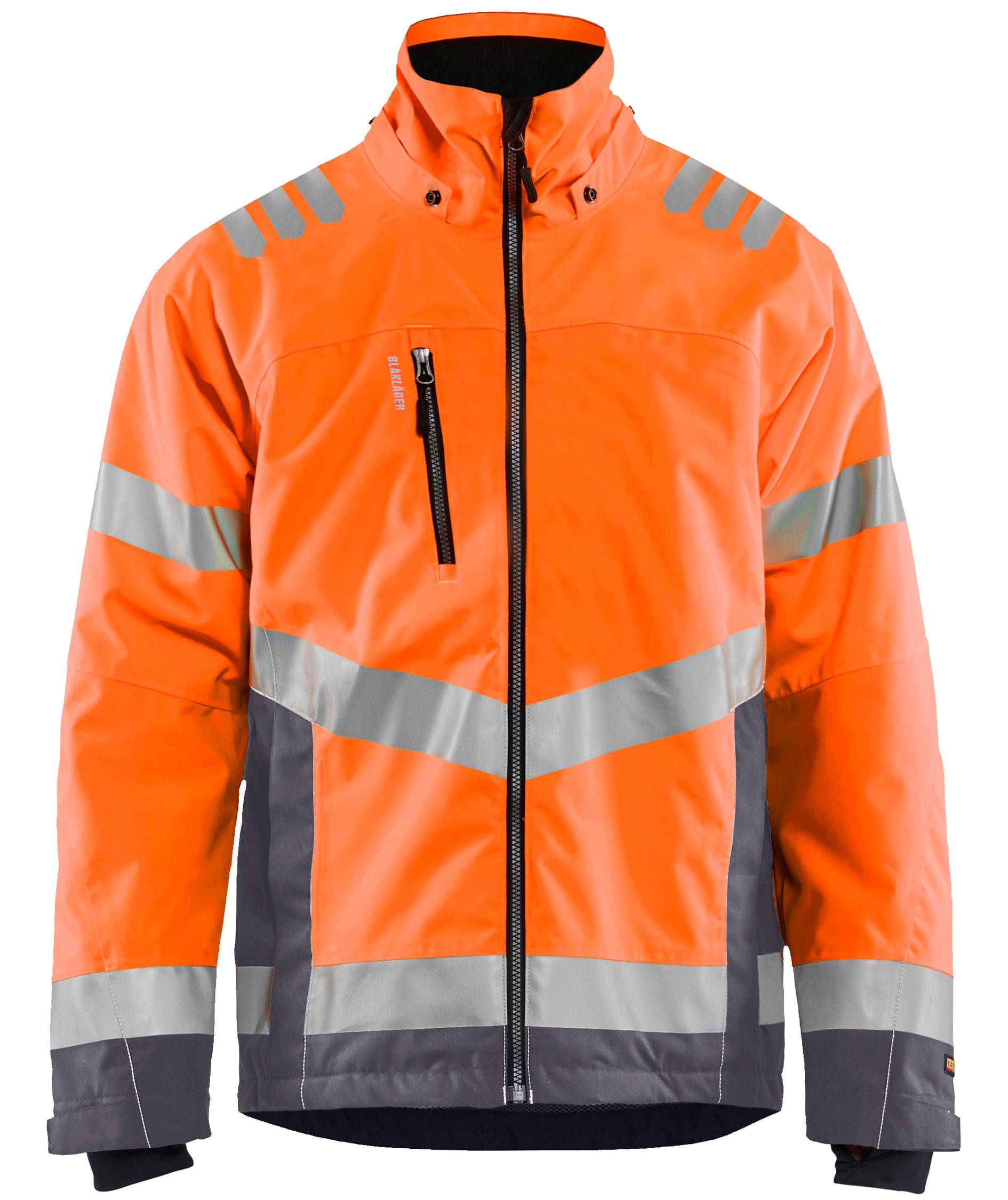 Varsel Orange/Mellangr&aring;