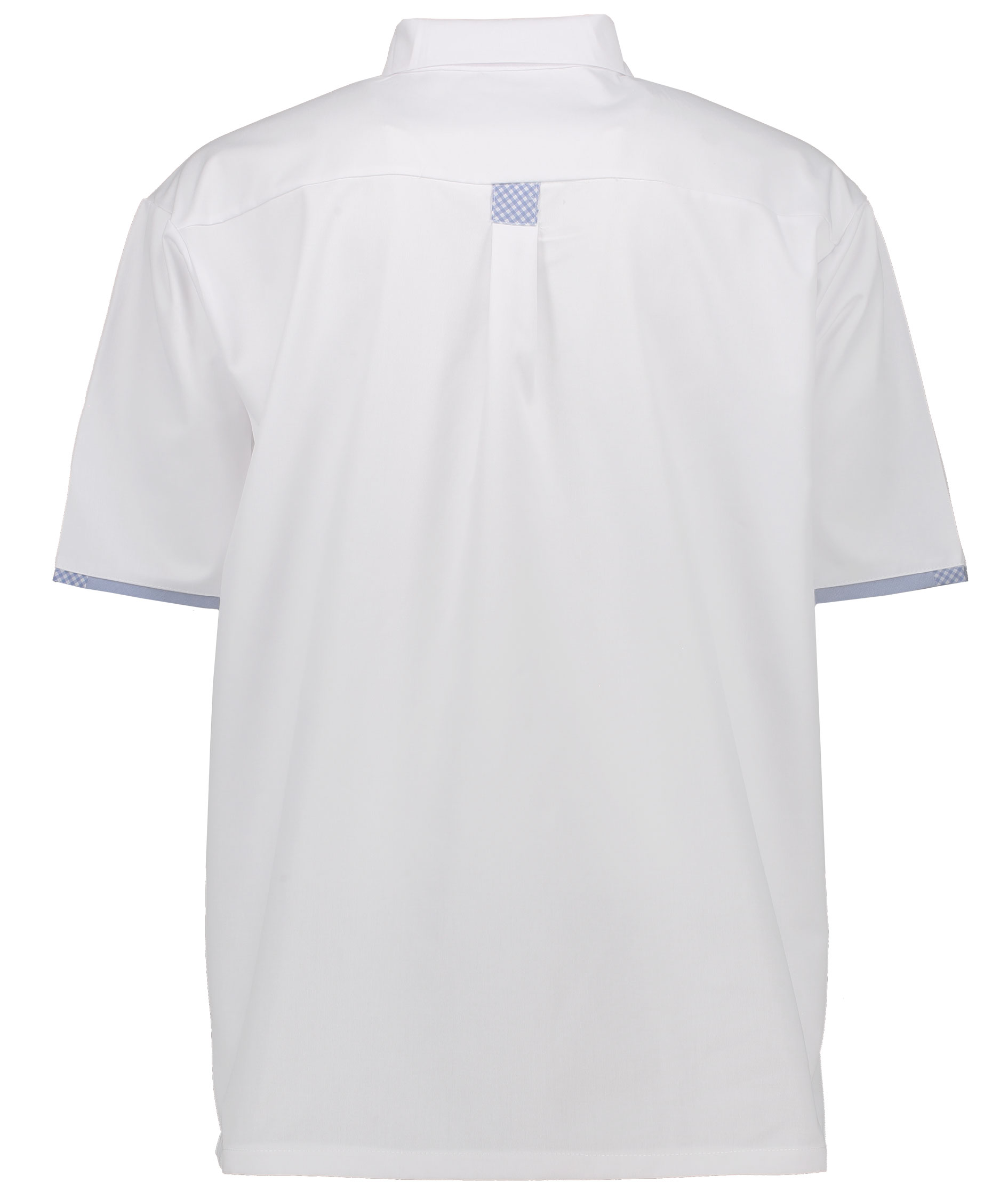Kentaur smock with contrasting colours, White/Blue