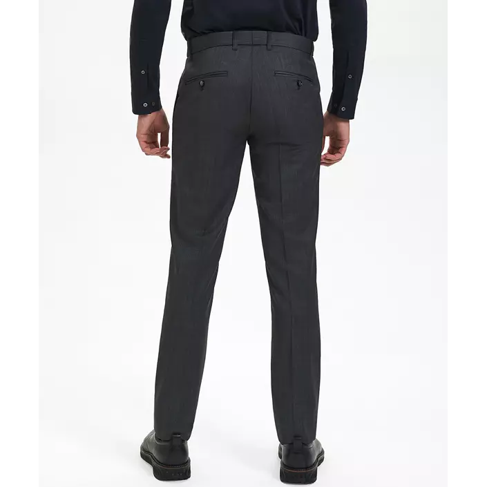 Sunwill Super 130 Fitted wool trousers, Anthracite, large image number 4